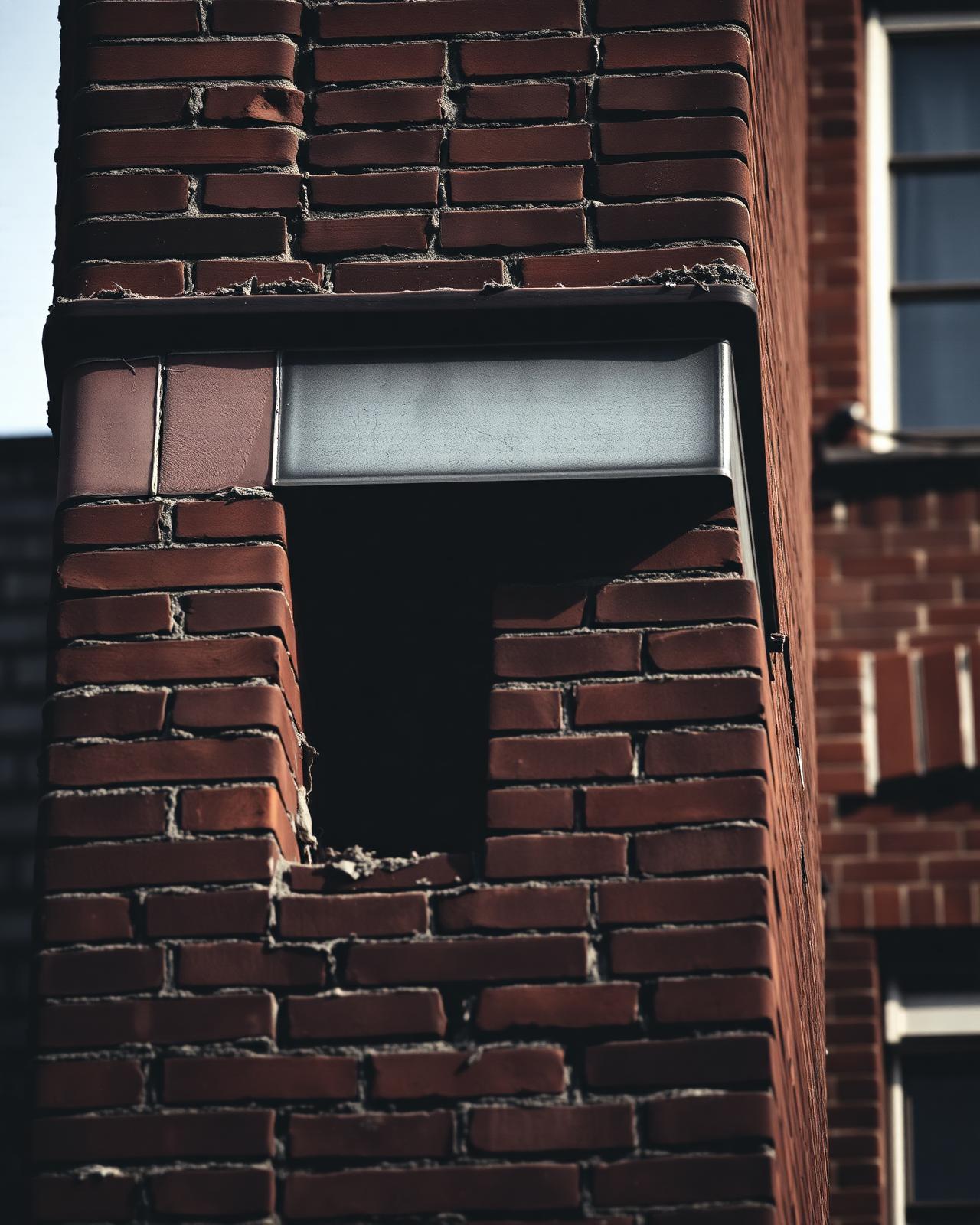 Vakwerk op locatie — detail